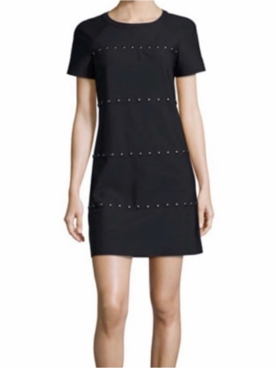 Tory Burch Dresses & Skirts - Tory Burch Black Short Sleeve Studded Shift Dress